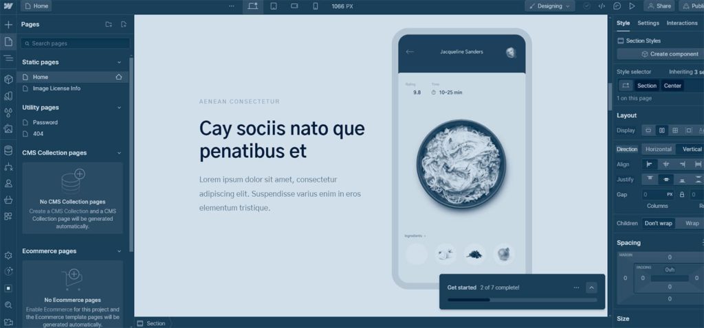 qué es webflow