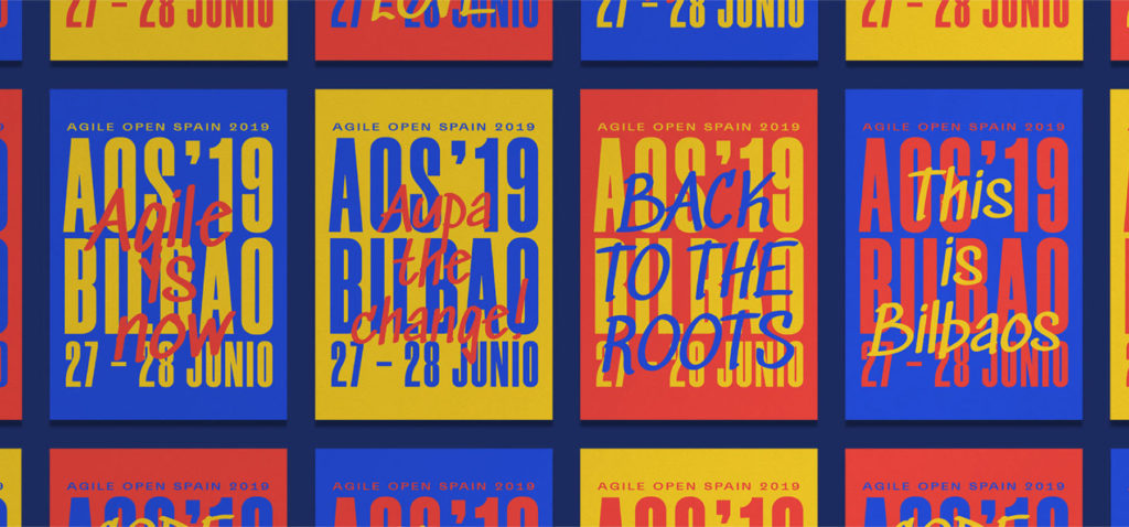 Cartel del evento Agile Open Spain - AOS2019